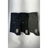 Admera Premium Admera 3’lü Erkek Bambu (Viskon) Uzun Çorap Sıkmayan Lastik, Dikişsiz Burun Tavşan Kulağı Topuklu - 41 - 44 - Çok Renkli