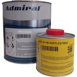 Admiral UL25 Kendinden Astarlı Cam, Metal,galvaniz,alümimyum,fayans,zemin,alüminyum.paslanmaz Boyası 3+0,5=3,5 kg - Ral 2004