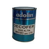 Adolin Decofer 3300 Altın Yaldız Boya Metal Ahşap Koruyucu Dekoratif Boya 0,75 Lt