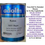 Adolin Nem Küf Rutubet Önleyici Boya BEYAZ 0.75Lt 1 KG - 0,75 lt