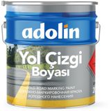 Adolin Yol Çizgi Boyası Beyaz Sarı Yeşil 0.875 KG beyaz