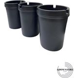 Adom Araba Küllük - Kokusuz Küllük- Oto Küllük - 0 RH (+) Siyah