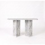 Adomar Marble Tetra Beyaz Mermer Dresuar
