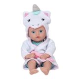ADORA Bath Time Baby Tots Koleksiyonu, 21,5 cm Bebek Bebek ve Giysi Seti, Taze Toz Kokusuyla Yapılmıştır, Makinede Yıkanabilir ve Özel QuickDri Vinil Gövde, 1+ Yaş için Doğum Günü Hediyesi - Tek