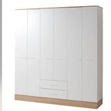 Adore Base Genç Odası 6 Kapaklı 2 Çekmeceli Gardırop