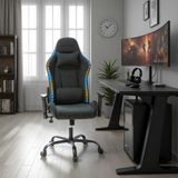 Adore Gaming Prime-X Pofesyonel Oyuncu Koltuğu - Koyu Gri Kumaş 69X119.5-130X76 Cm