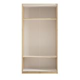 Adore Mobilya 94x182x52 cm Sürgü Kapılı Florida Meşe Gardırop