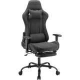 Adore Mobilya Adore Gaming Prox Ergo Oyuncu Koltuğu - Koyu Gri Kumaş 71X126-136X77,5 cm