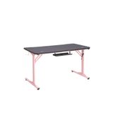 Adore Mobilya Advent-X Oyuncu ve Bilgisayar Masası Siyah - Pembe 140x76x70 CM