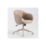 Adore Mobilya Curve Çalışma Koltuğu - Haki 56x85-92.5x56 CM