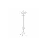 Adore Mobilya Handy Mate Dorya Beyaz 51x185x51 cm 12'li Ahşap Askılık