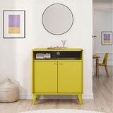 Adore Mobilya London Yeşil 73x79x42 cm Çok Amaçlı Dolap