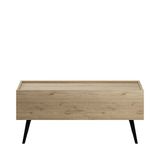 Adore Mobilya Luna Florida Meşe 103x44x60 cm Dikdörtgen Orta Sehpa