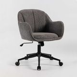 Adore Mobilya Milano Çalışma Koltuğu - Koyu Vizon 60x80-88x62 CM