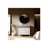 Adore Mobilya Milano Vizon Zebra 103x101x44 cm 4 Çekmeceli Şifonyer