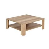Adore Mobilya New Line Kare Orta Sehpa - Açık Ceviz (tori) 90x35x90 Cm (gxyxd)