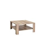 Adore Mobilya New Line Kare Orta Sehpa - Açık Ceviz (tori) 90x42x90 Cm (gxyxd)