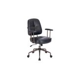Adore Mobilya New York Çalışma Sandalyesi - Koyu Gri 65X96,5-102,5X68 cm