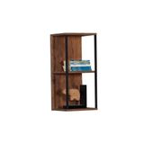 Adore Mobilya Profile Duvar Rafı-koyu Ceviz(oslo Ceviz) 30x63x25 Cm (gxyxd)