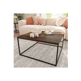 Adore Mobilya Profile Kare Orta Sehpa - Koyu Ceviz (oslo Ceviz) 80x42x80 Cm (gxyxd)