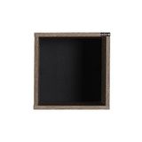 Adore Mobilya Rainbow Genç Odası, Oturma Odası, Yatak Odası, Çok Amaçlı Modern Dekoratif Duvar Rafı, 33 x 33 x 19 cm (Genişlik x Yükseklik x Derinlik) (Latte)