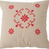 Adore Mobilya Red Kırlent-Kırmızı Baskılı 45x45x10 cm