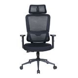 Adore Mobilya Reflex-S Siyah 66 x 124-134 x -74 CM Yönetici ve Çalışma Koltuğu File Kumaş