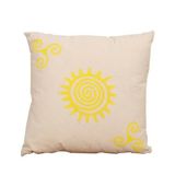 Adore Mobilya Sunny Kırlent-Sarı Baskılı 45x45x10 cm