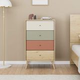 Adore Mobilya Tiffany Florida Meşe 60x99x44 cm 4 Çekmeceli Şifonyer
