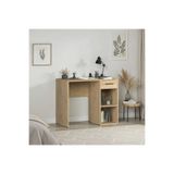 Adore Mobilya Trendline Çekmeceli Çalışma Masası Florida Meşe 90x75x52 Cm (gxyxd)