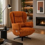 Adore Mobilya Trendy 78x112x88 CM Otomatik Kontrol Portakal Baba ve Dinlenme Koltuğu