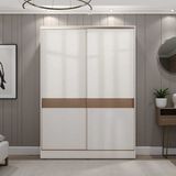 Adore Mobilya Vizon Zebra 160x223x60 cm Milano Sürgülü Gardırop