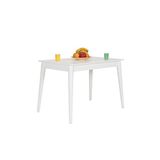 Adore Mobilya White Çok Amaçlı Masa - Mat Lake Beyaz 110x77x70 CM