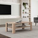 Adore New Line Dikdörtgen Orta Sehpa - Tori - Açık Kahverengi