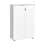 Adore Rio Beyaz 72x109x34 cm 3 Raflı Kapaklı Kitaplık