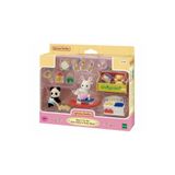 Adore Sylvanian Ailesi Tavşan ve Panda Bebeğin Oyun Odası Seti 5709