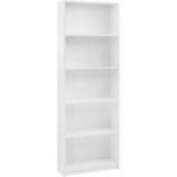 Adoremobilya Max 5 Raflı Kitaplık - Beyaz