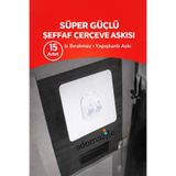 adornazzle 15 Adet Süper Güçlü Şeffaf Çerçeve Askısı, Duvar Delmeyen Kanca, İz Bırakmaz Askı, Yapışkanlı Askı