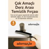 adornazzle Çok Amaçlı Derz Arası Temizlik Fırçası, Banyo ve Mutfak Derz Temizlik Fırçası, Detay Fırçası 1 Adet