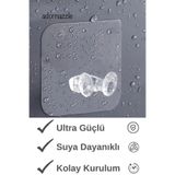 adornazzle Fiş Askısı, Kablo Askısı, Yapışkanlı Kablo Tutucu, Nano Teknoloji Priz Tutucu 2 Adet