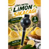 adornazzle Lüks Metal Limon Sıkacağı, Pratik El Tipi Limon Sıkacağı, Paslanmaz Dayanıklı Döküm Limon sıkacağı, Mutfak İçin Narenciye Sıkacak