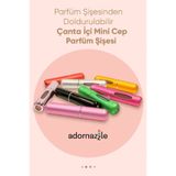 adornazzle Mini Çanta İçi Parfüm Şişesi, Doldurulabilir Cep Parfüm Şişesi, Mini Seyahat Parfüm Şişesi