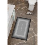 adornazzle Sihirli Su Emici Banyo Paspası | Kaymaz Tabanlı Paspas (3,5 mm • 38×58 cm)