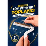 adornazzle Taşınabilir Tüy ve Tiftik Toplayıcı, Elbise Koltuk Halı Temizleme, Çift Taraflı Pratik Tüy Alma Fırçası