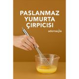 adornazzle Yeni Nesil Ayarlanabilir Yumurta Çırpıcısı, Paslanmaz Yumurta Çırpıcısı, Pasta Çırpıcı