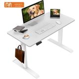Adornist Yüksekliği Ayarlanabilir Ergonomik Bilgisayar & Çalışma Masası - Beyaz - 160*60
