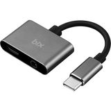 Adp-07 Type-C 3.5mm Kulaklık ve Pd Şarj Dönüştürücü Adaptör