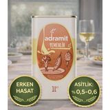 Adramit Yemeklik Natürel Sızma Zeytinyağı 1 L Teneke | 2025-2026 Hasadı | Filtresiz | Asit 0,5-0,6 - 1 lt