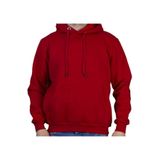 adresinizeteslim Kapüşonlu, kanguru cepli sweatshirt Kırmızı XS