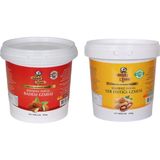 Adress Fındık 1 kg Şekersiz Badem Ezmesi + 1 kg Şekersiz Yer Fıstığı Ezmesi Seti - 2 kg